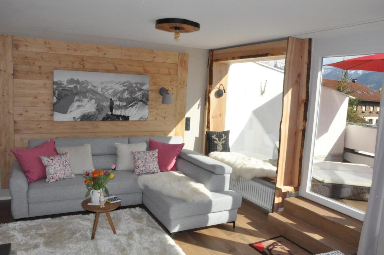 Almi - Alpenglueck Traumhafte Whg.M.20Qm Dachterr. Apartment Oberstaufen Exterior foto