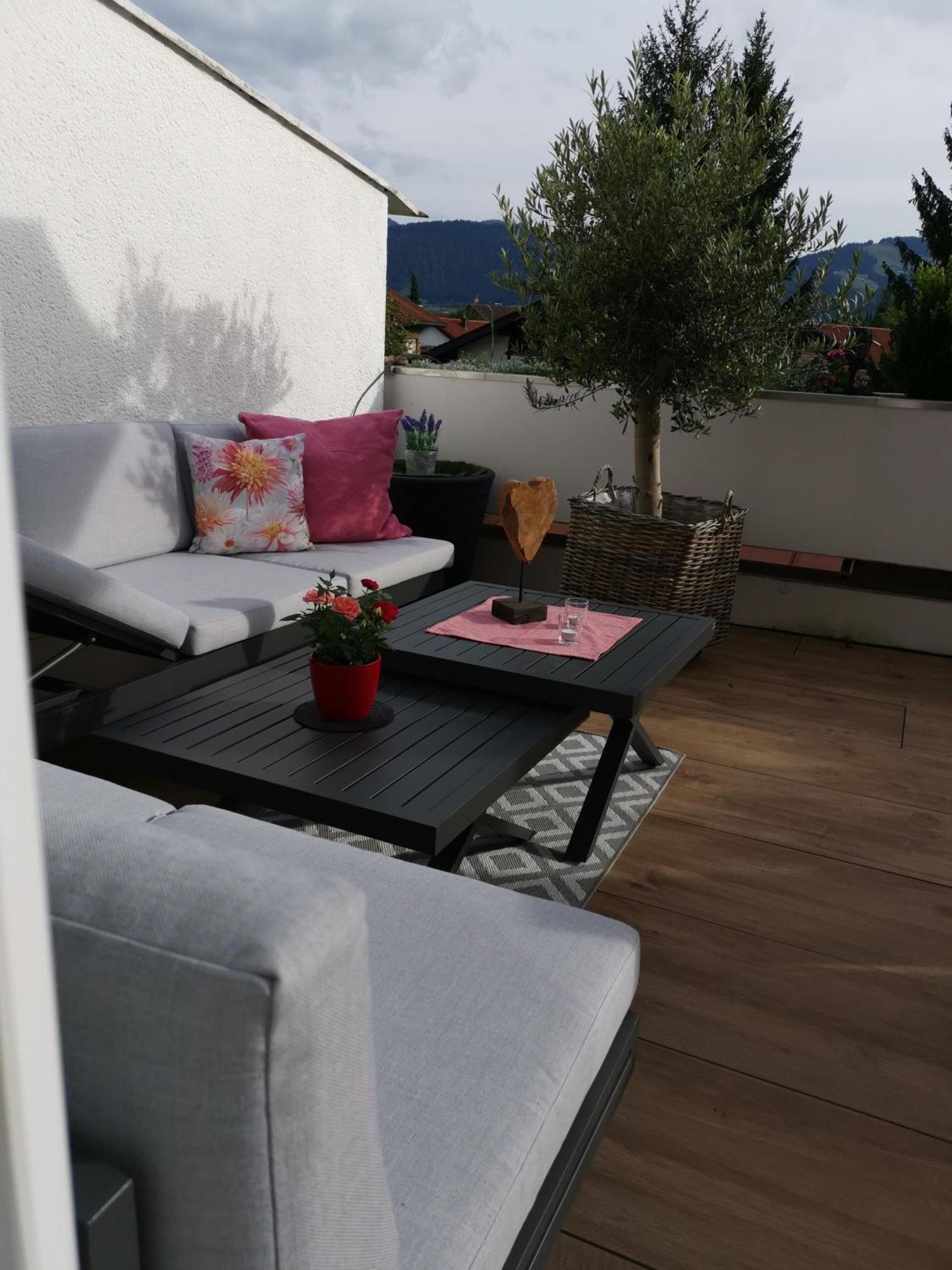 Almi - Alpenglueck Traumhafte Whg.M.20Qm Dachterr. Apartment Oberstaufen Exterior foto